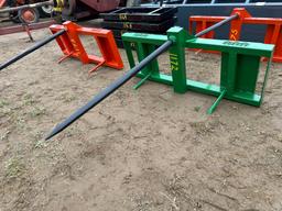 Skid Steer Bale Spear With 48” Tine