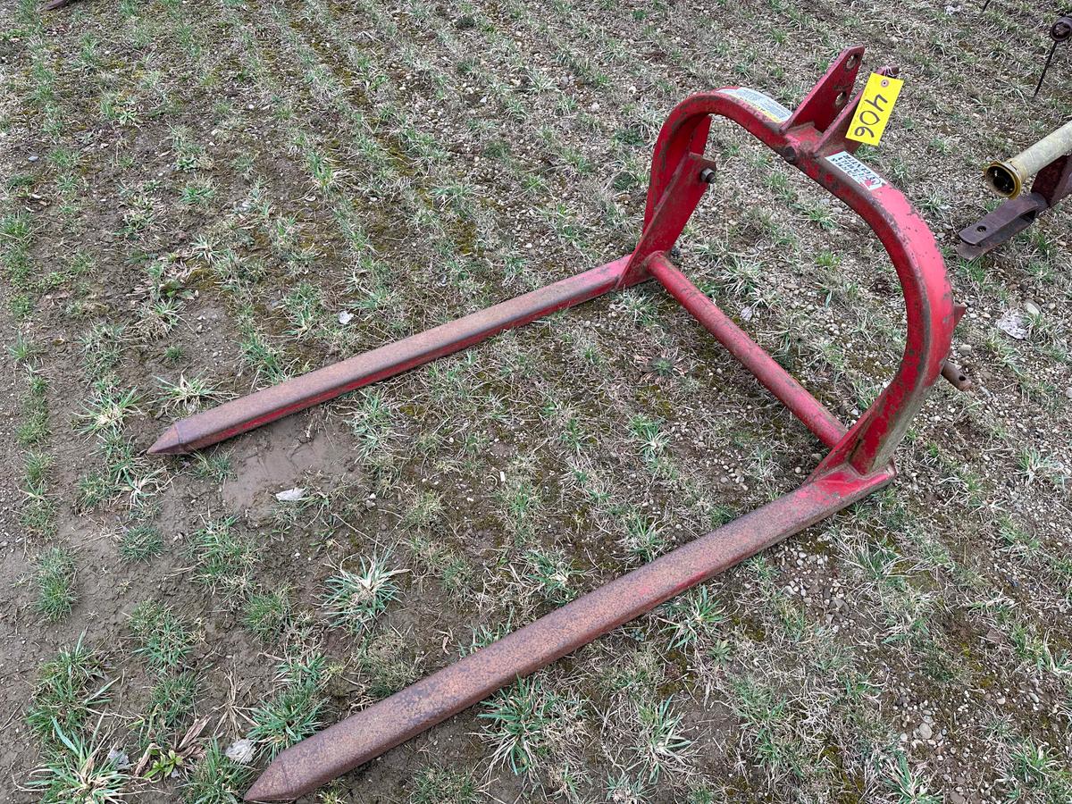 Central Tractor Three Point Hitch Bale Mover