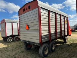 H&S Super 7+4 Forage Box With Knowles 12 Ton Tandem Gear