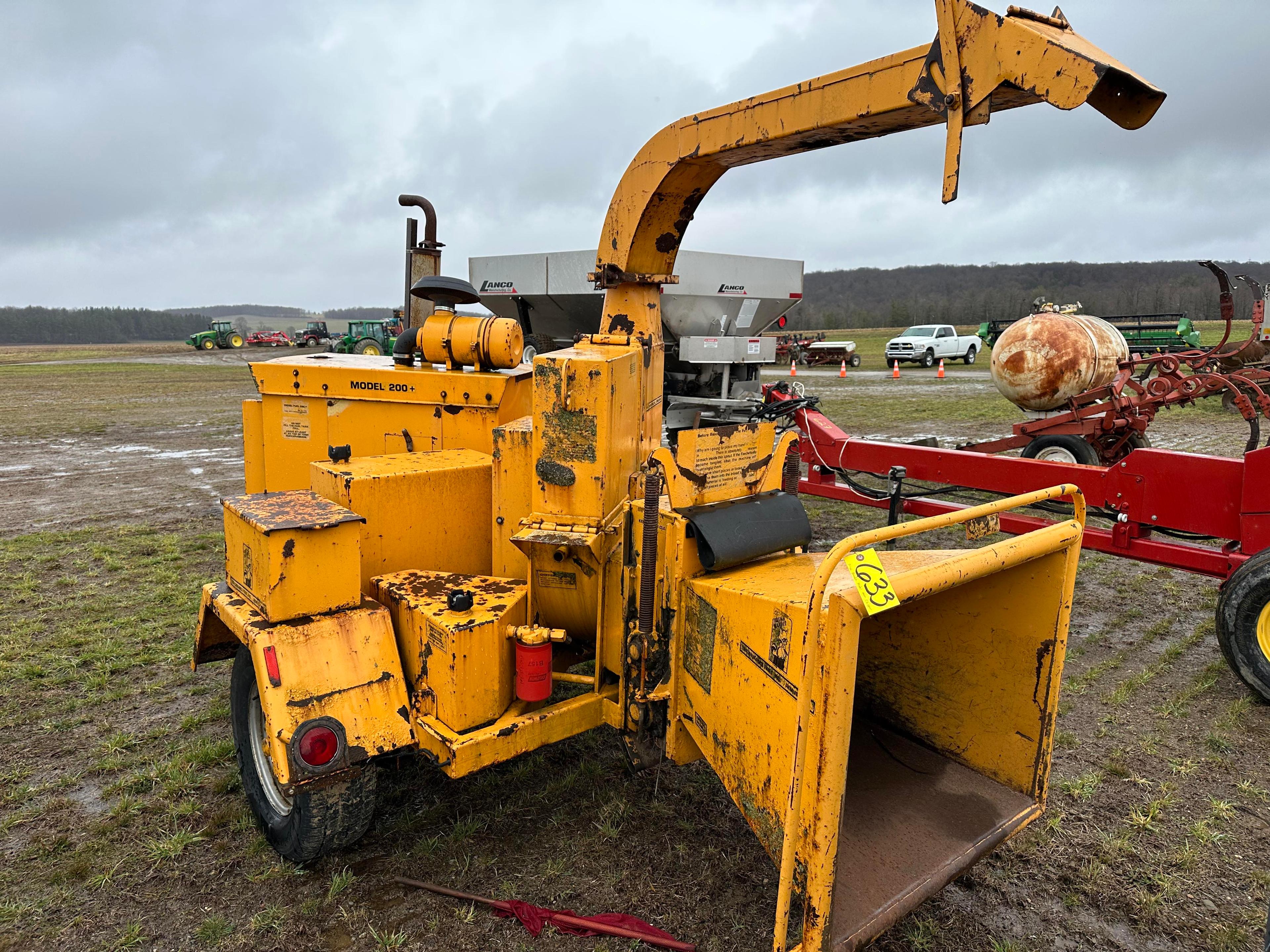 Brush Bandit Diesel Powered Brush Chipper