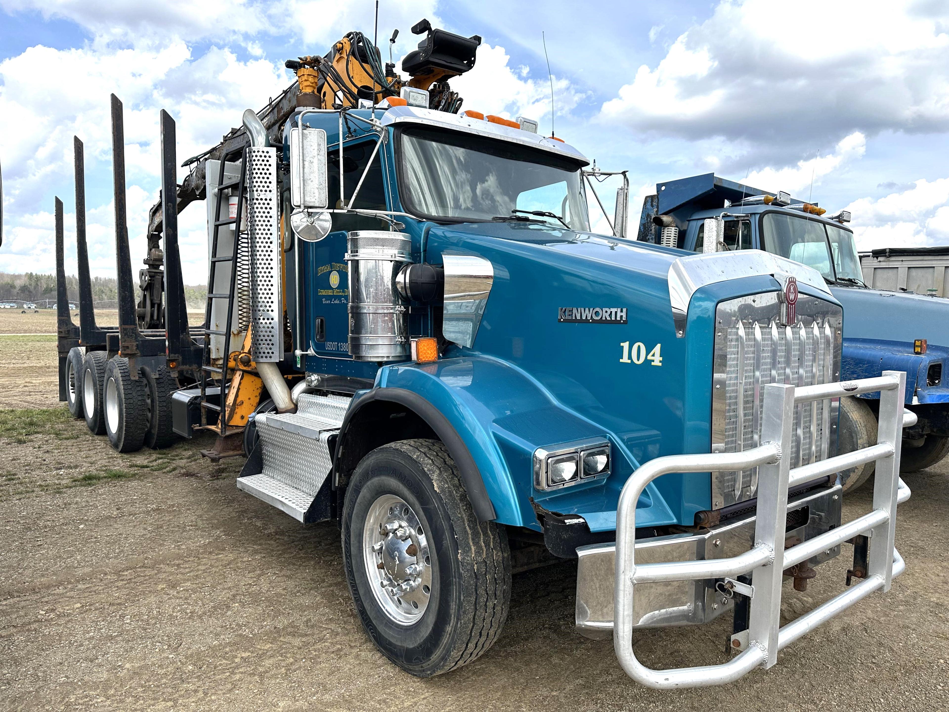 2012 Kenworth T800 Log Truck