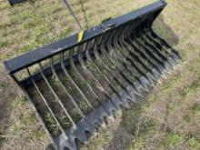 76” Skid Steer Brush/Rock Bucket