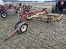 New Holland 256 Hay Rake With Dolly Wheels