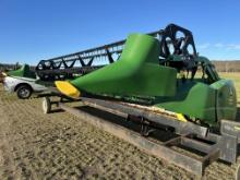 John Deere 625F Hydraflex Grain Platform