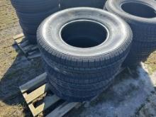 (4) New ST235/85R16 Load Range G 14 Ply Trailer Tires