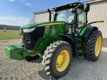 2012 John Deere 7230R MFWD Cab Tractor