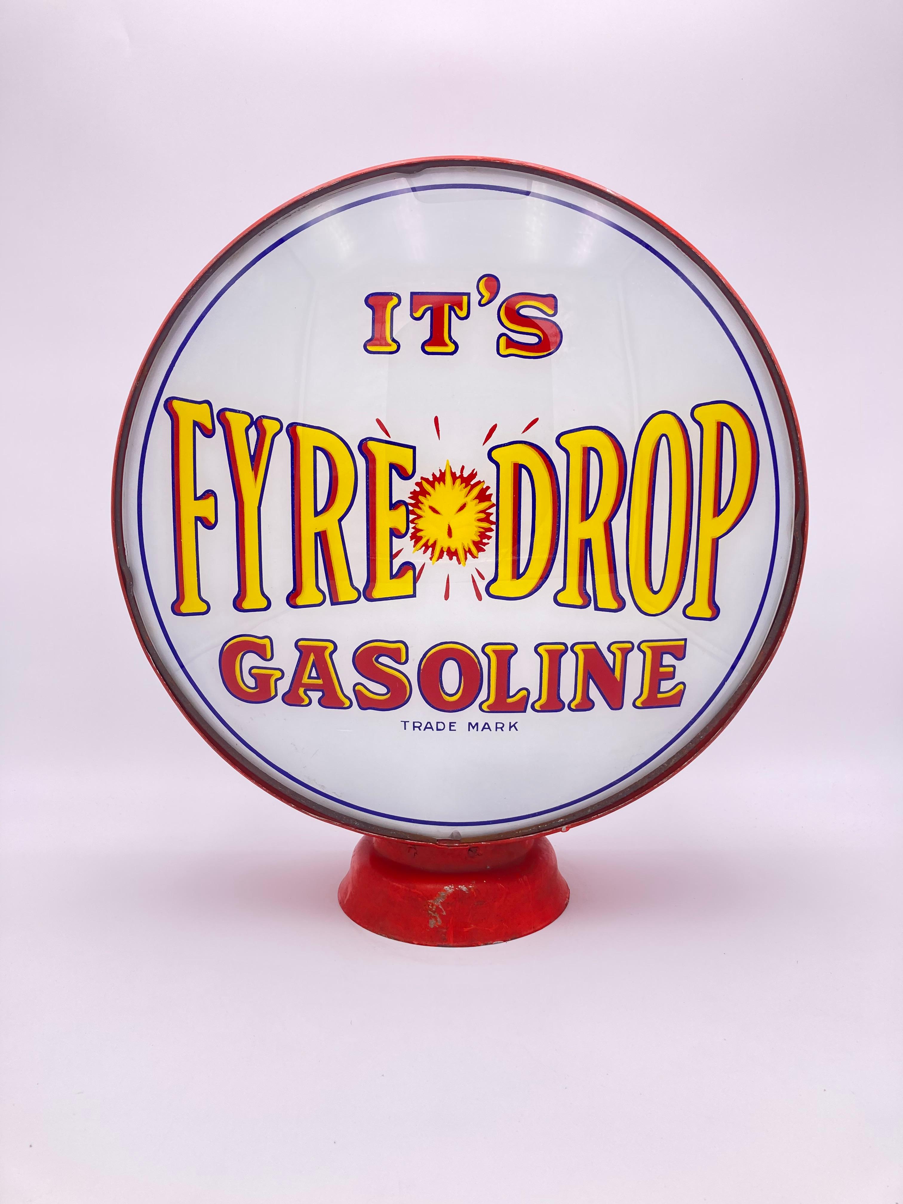 It's Fyre Drop Gasoline 15" Single Lens Globe Body