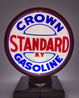 Standard KY Crown Gasoline Complete Globe Body 15" Lenses