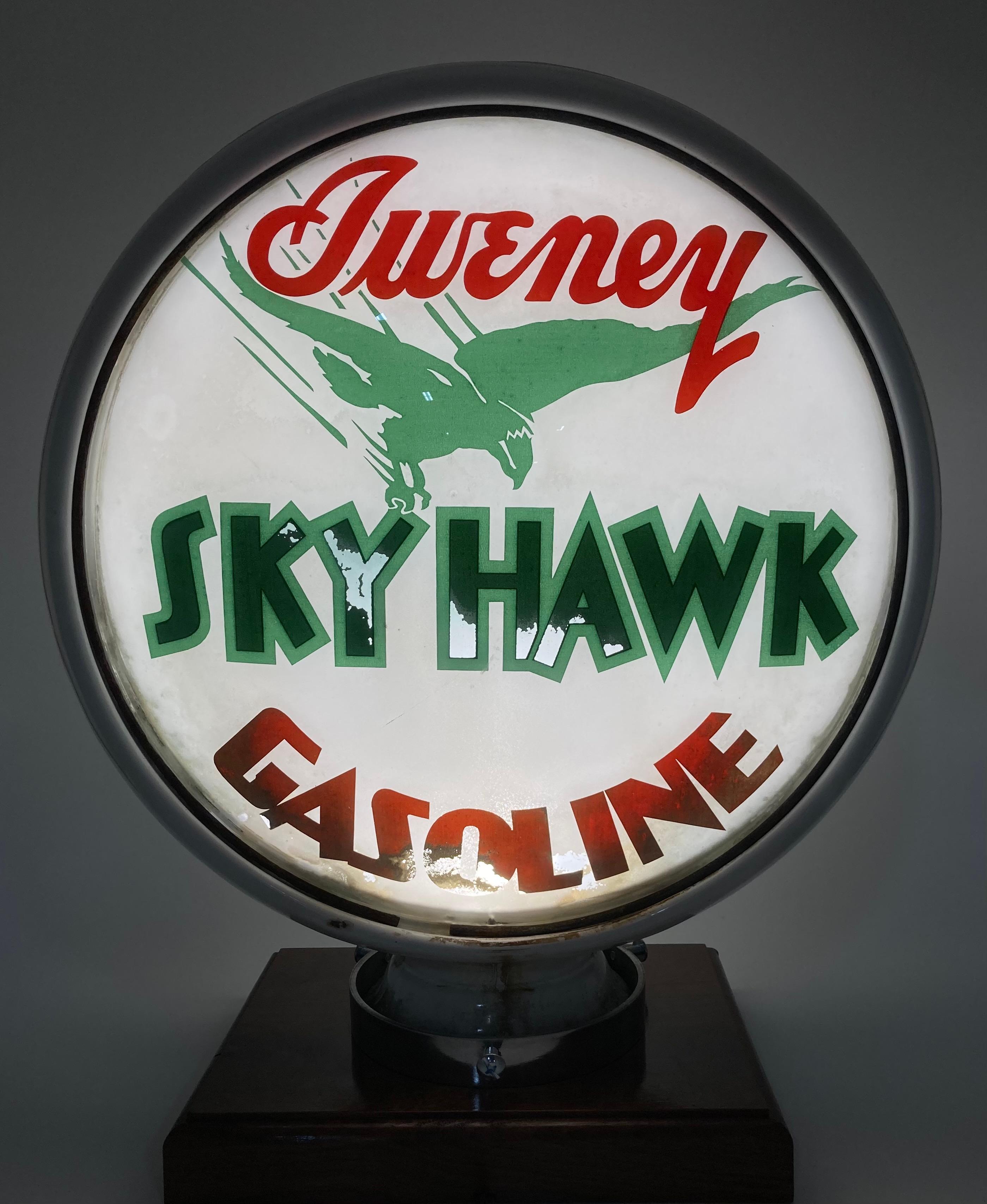 Update Sweney Sky Hawk Gasoline Globe Body 15" Lens