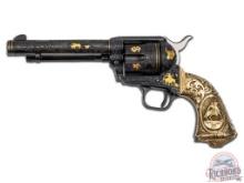 Engraved & Gold Inlaid 1st Gen Colt Single Action Army Revolver Frm. of the Robert M. Lee Collection