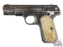Engraved Colt Model 1903 Pocket Hammerless Semi Automatic Pistol