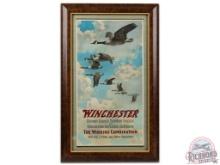 Unbelievable 1907 Winchester "The Winning Combination" Framed Paper Poster