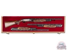 Rare Winchester Model 12 Pigeon Grade Three Barrel Set & Factory Case w/ Letter