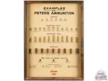 Peters Examples Of Ammunition Masonite Display