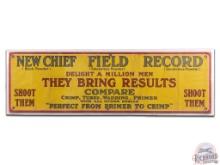 Western Ammunition "They Bring Results" Paper Banner Sign