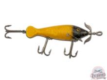 Rare Heddon 3009f Spindiver Yellow/Black Fishing Lure