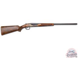 Superb Engraved 1937 Winchester Model 21 Skeet 20 Gauge Double Barrel Shotgun by Gino Cargnel