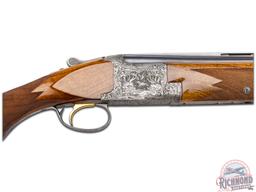Double Signed 1965 Belgian Browning Diana Grade Magnum Shotgun by A. Marechal w/ Factory Case