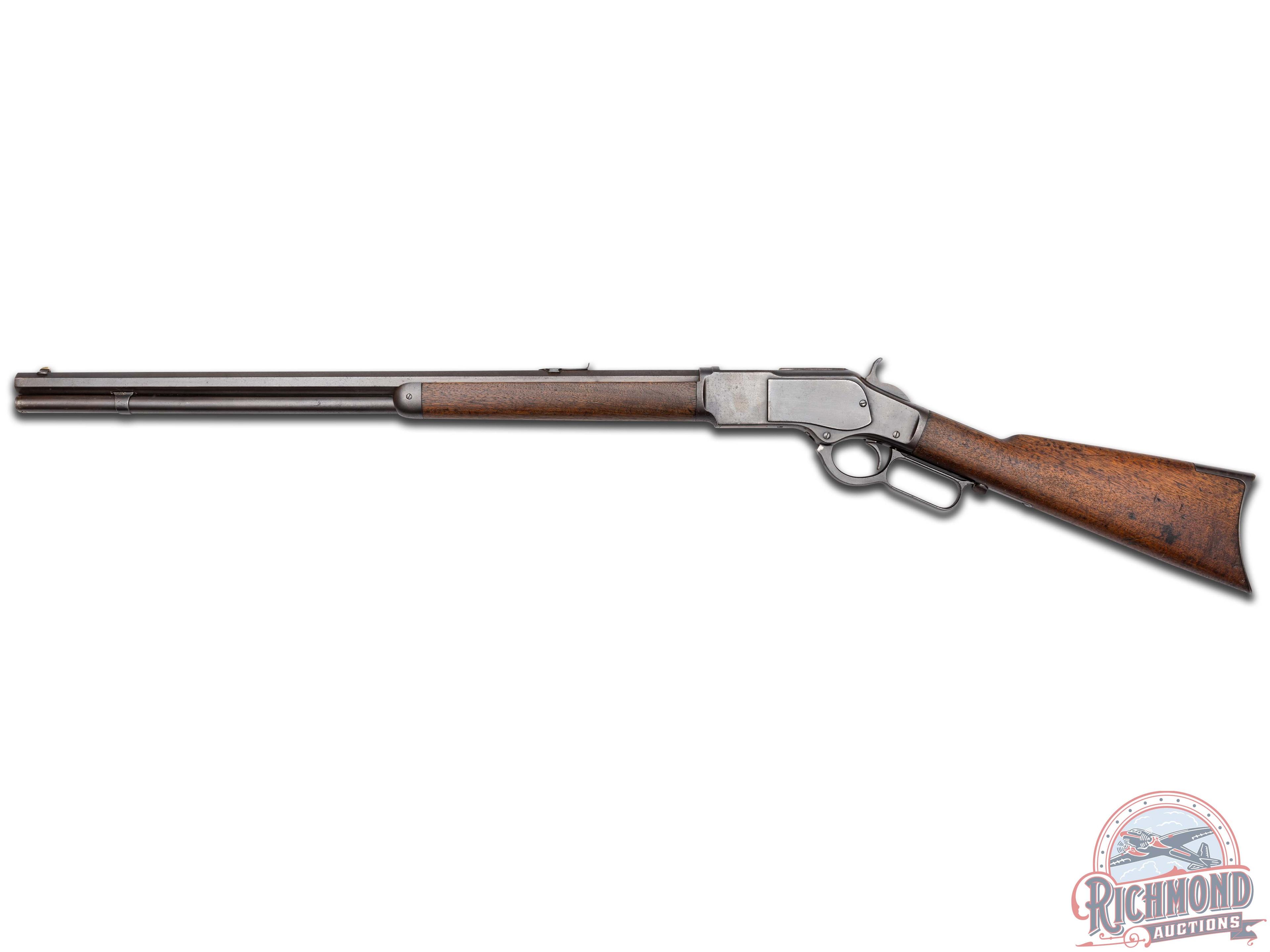 1889 Winchester Model 1873 Lever Action .38-40 WCF Octagon Barrel Rifle