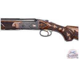 Stunning Gold Inlaid & Engraved CSMC Model 21 Grand American 20 Gauge Over/Under Shotgun