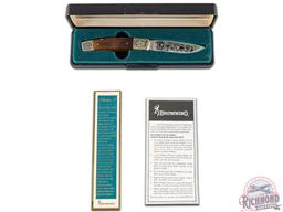 NIB Browning Limited Edition 1 of 5000 Auto-5 Folding Pocket Knife