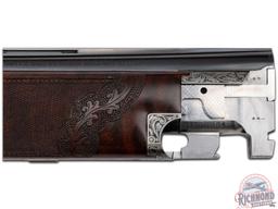 Engraved 1978 Belgian Browning Superposed Gold Classic 20 Ga O/U Shotgun 1 of 500 & Original Box