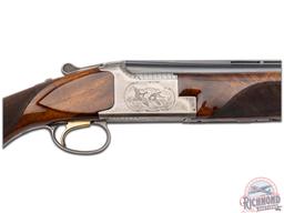 Factory Engraved Belgian Browning Superposed B-125 Grade C Over/Under Shotgun by Claude Baerten