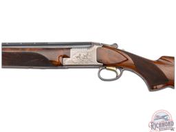 Factory Engraved Belgian Browning Superposed B-125 Grade C Over/Under Shotgun by Claude Baerten