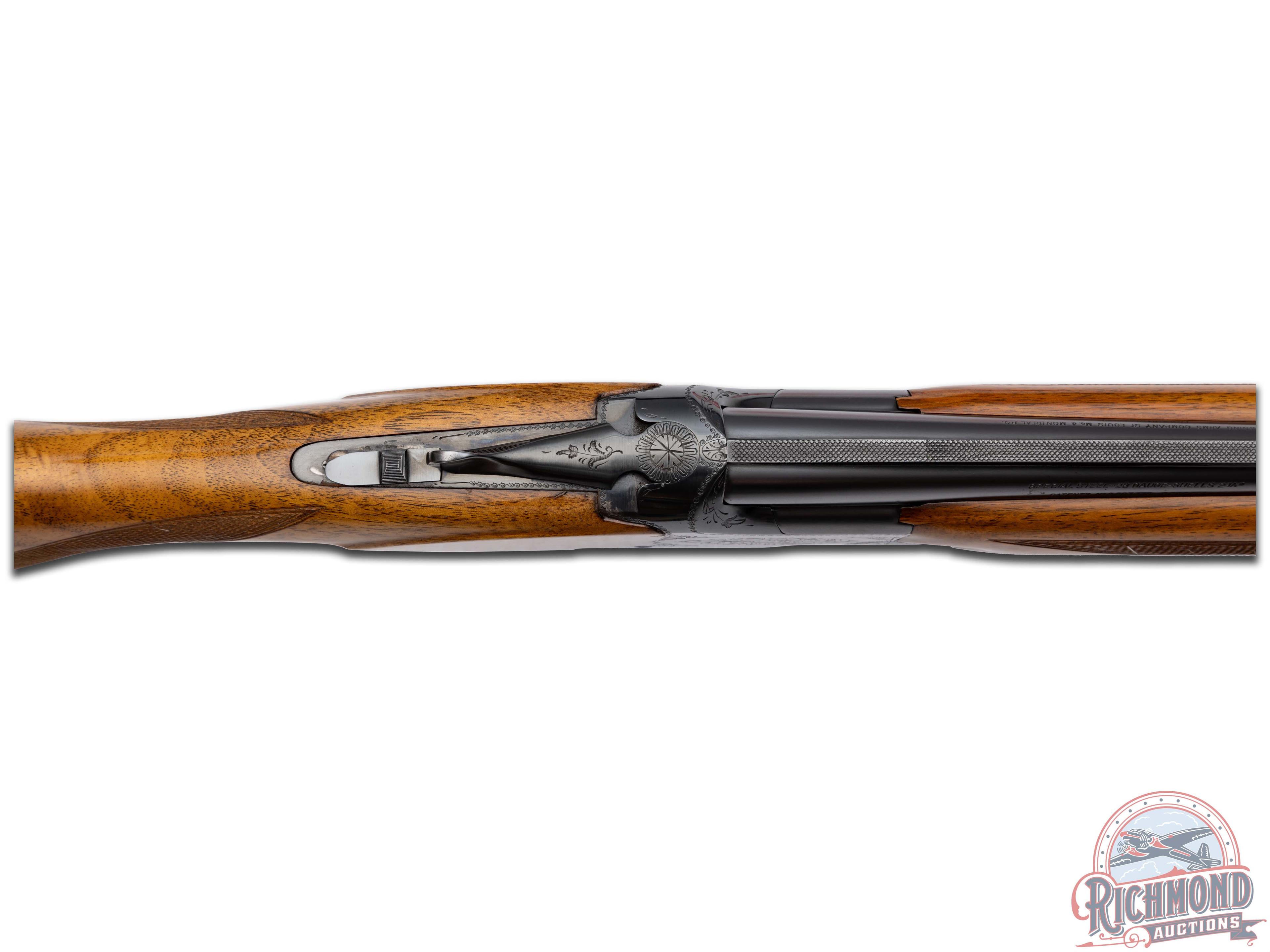 1968 Belgian Browning Grade I Superposed 28 Gauge Over/Under Shotgun