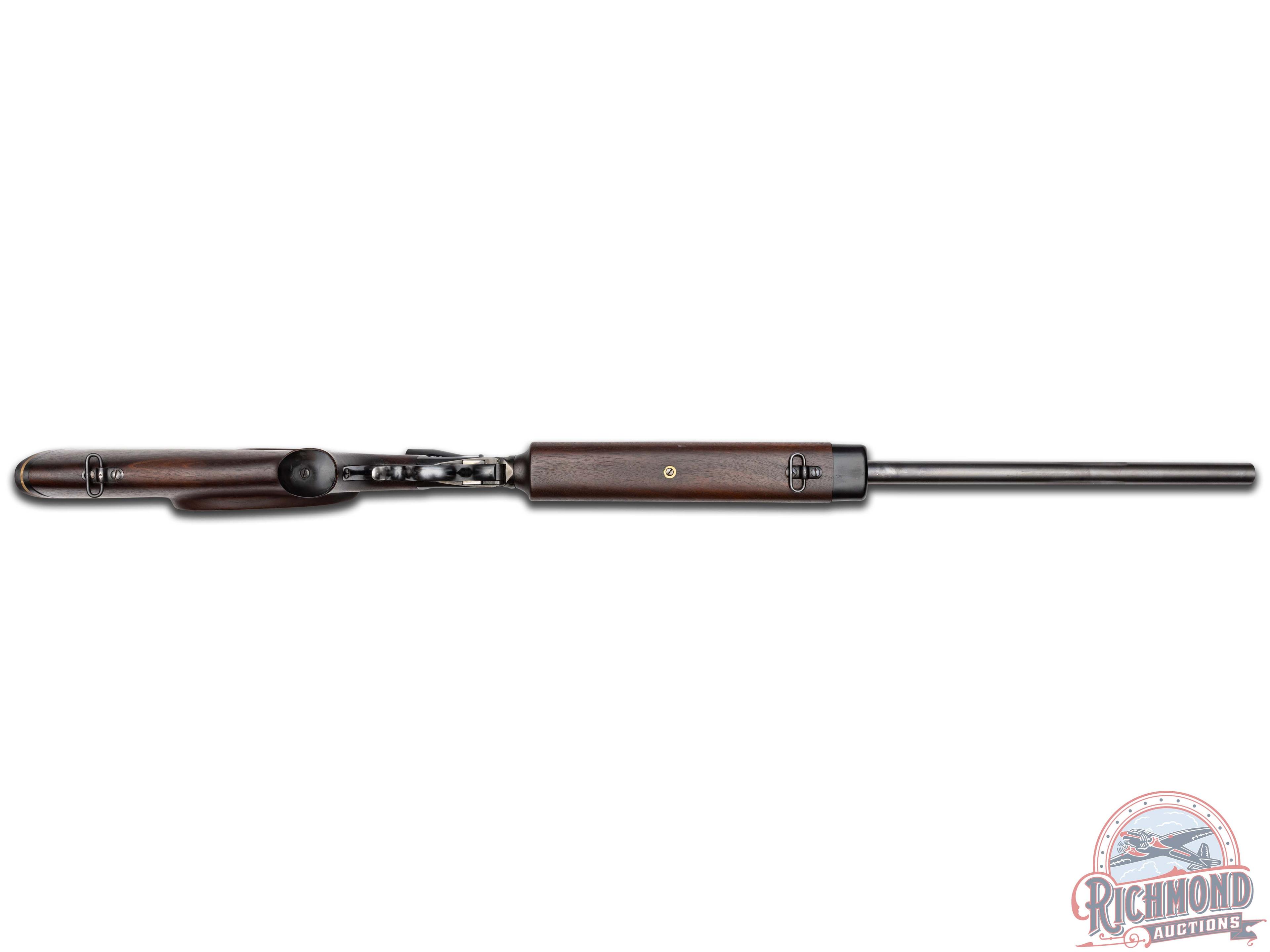 Customized Winchester Model 1885 High-Wall Single Shot Rifle 218-BEE & Lyman All American 20X Scope