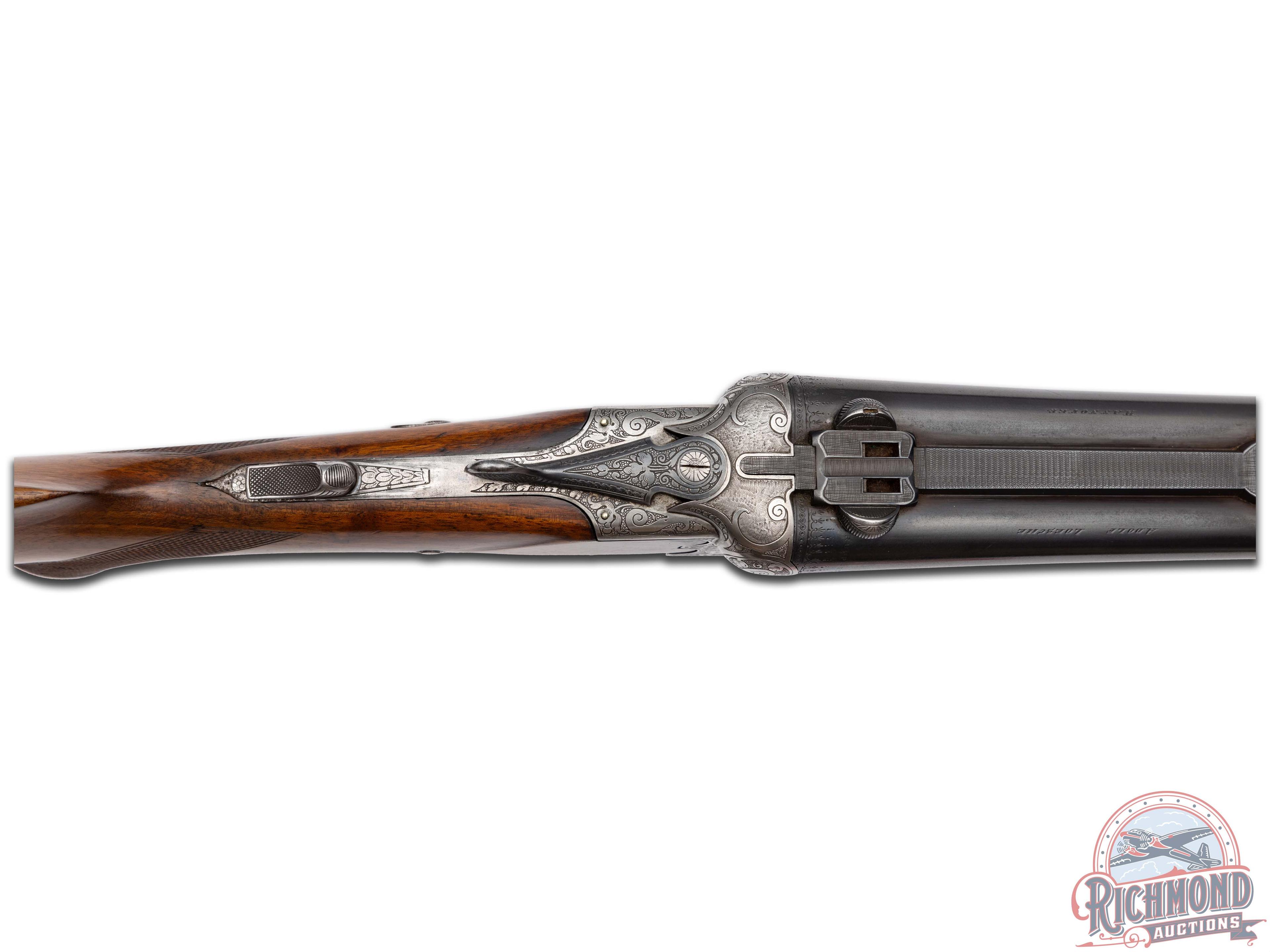 German Drilling Marked Adolf Loesche Rifle Shotgun 16 Gauge x 16 x 22 Hornet