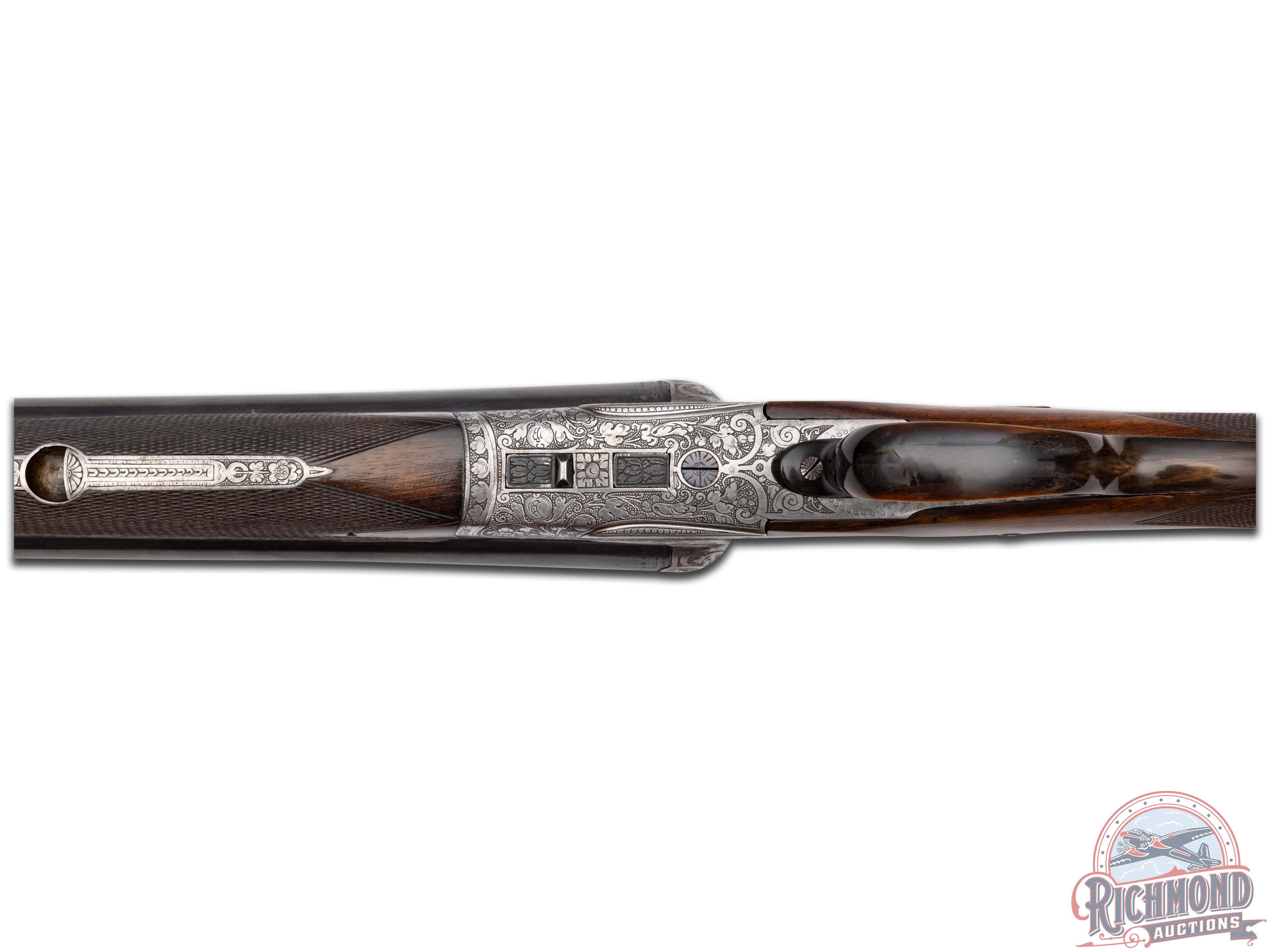 German Drilling Marked Adolf Loesche Rifle Shotgun 16 Gauge x 16 x 22 Hornet
