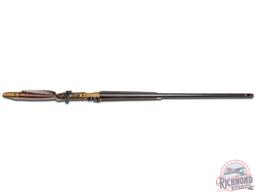 Ornate Antique Percussion Target Rifle Shuetzen Style Muzzleloader