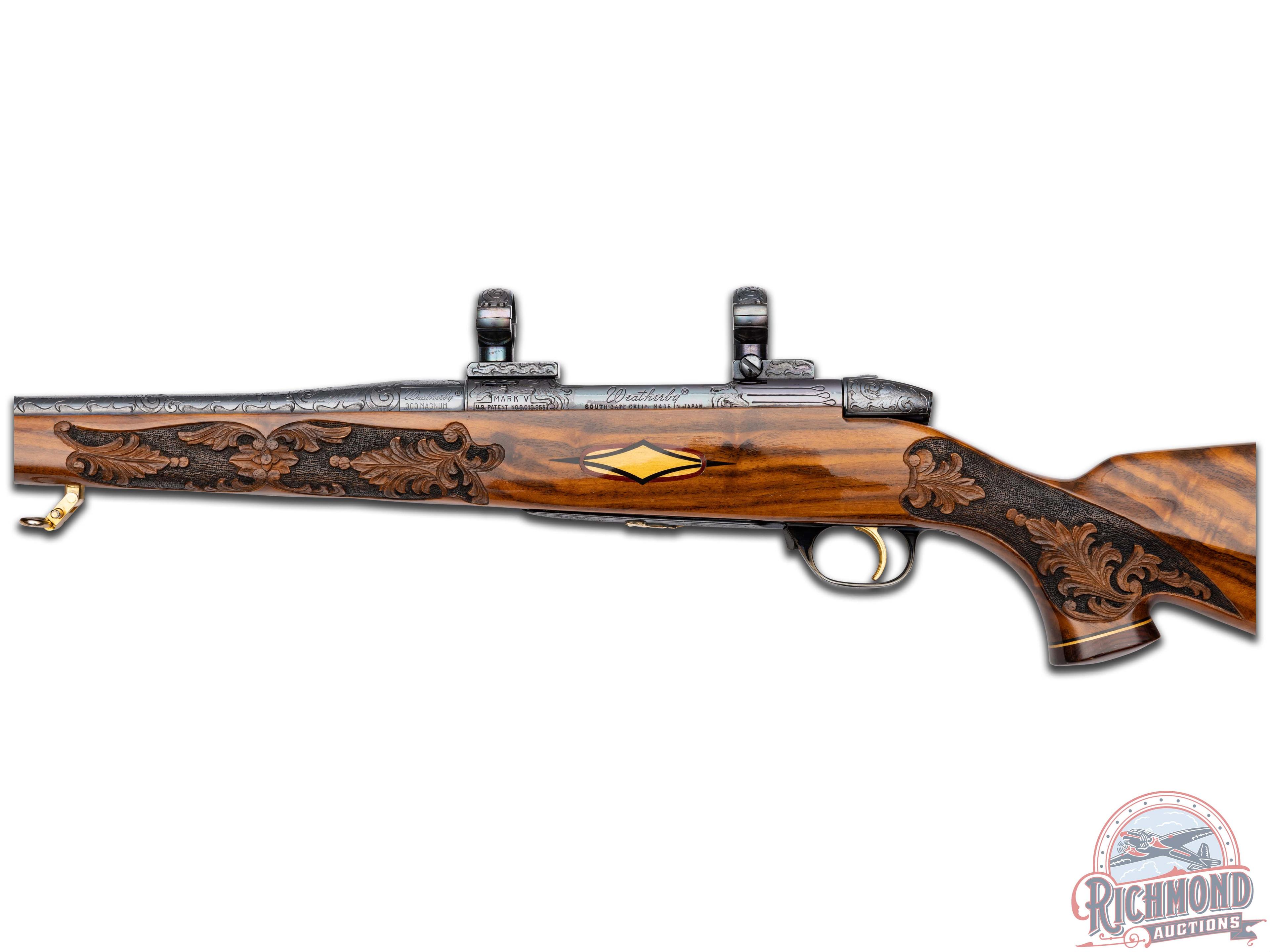 Special Order 1979 Weatherby Mark V Crown Custom Bolt Action Rifle in .300 WBY Mag