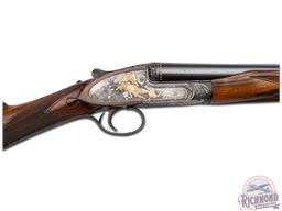 Exceptional Custom 1930 James Purdey & Sons Self-Opening 20 Gauge Double Barrel Shotgun & Case