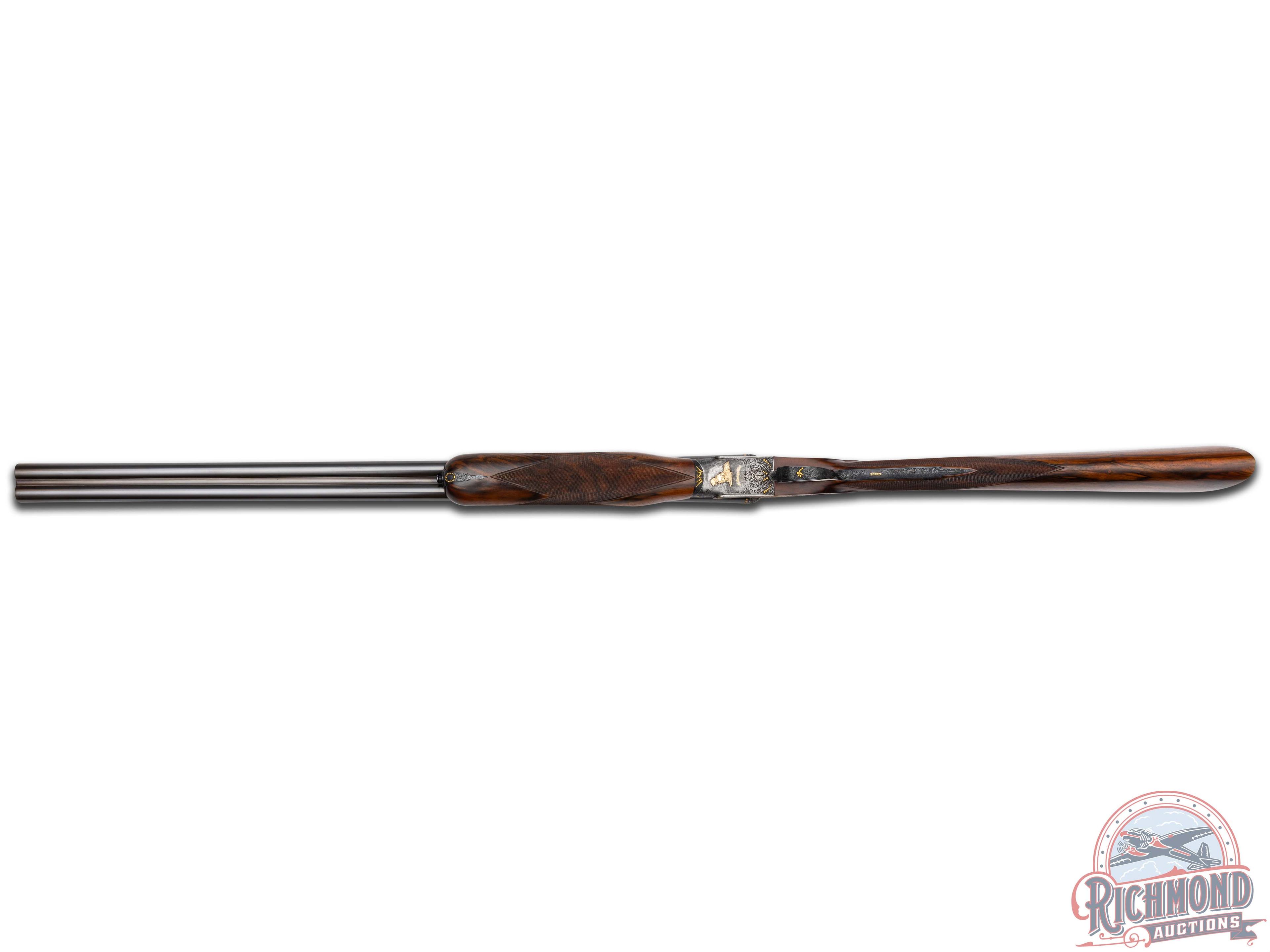 Exceptional Custom 1930 James Purdey & Sons Self-Opening 20 Gauge Double Barrel Shotgun & Case