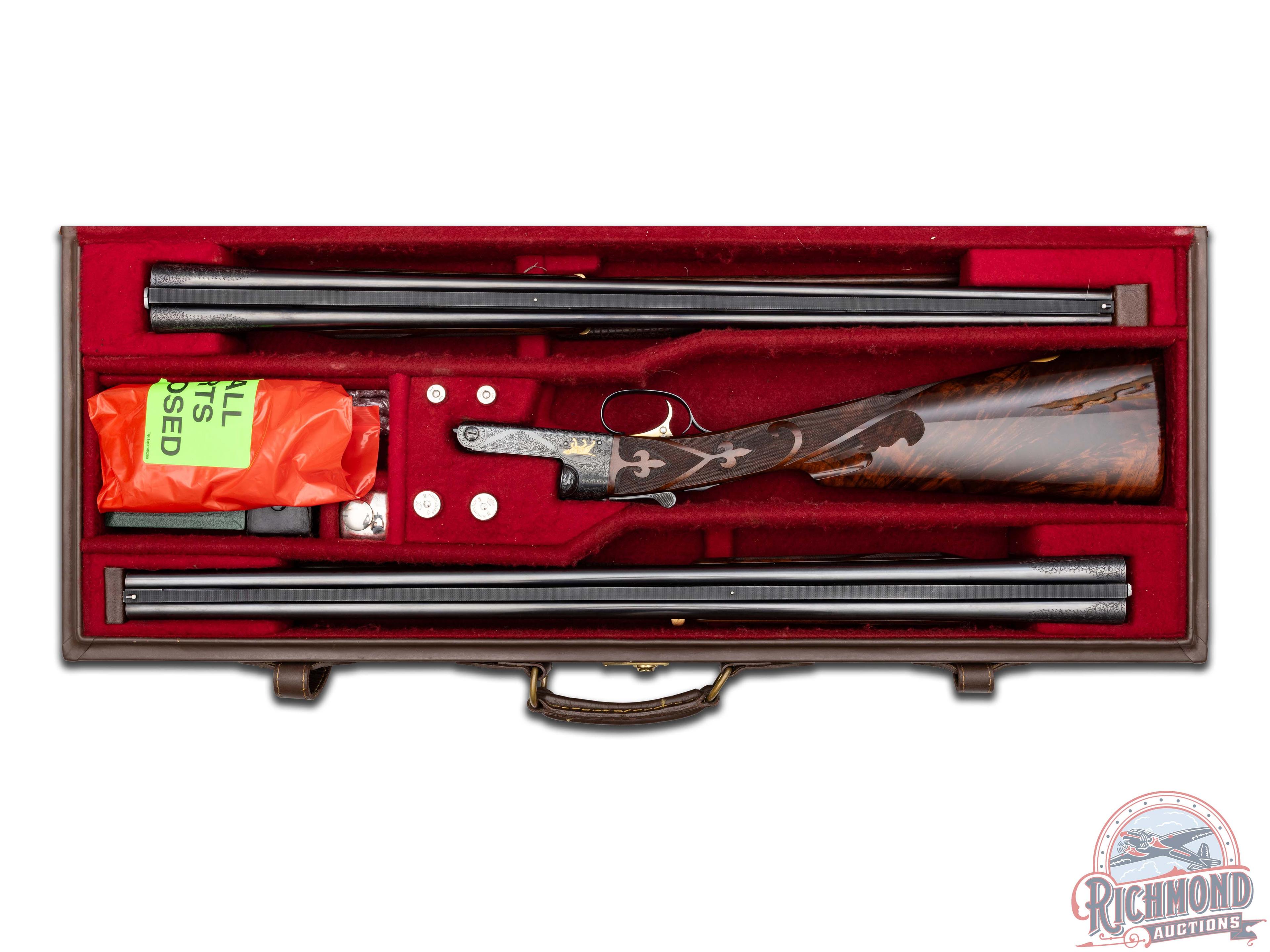 Incredible Grand American Style CSMC Winchester Model 21 Shotgun 28 & 410 Gauge Two Barrel Set