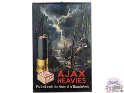 US Cartridge Co. AJAX Heavies 12 Gauge Paper Poster