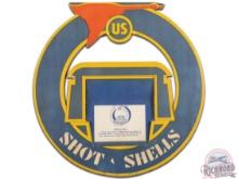 US Shot-Shells Double Sided Cardboard Countertop Folding Shot Shell Display Sign
