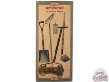 1928 Winchester "Profitable Pleasure" Garden Tools & "Confidence in a Can" House Paint Sign