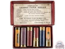 The Peters Cartridge Co. Samples Of Loaded Paper Shells Display