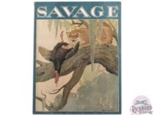 1921 Savage "For The Hunters Every Need" Calendar Top