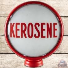 Kerosene 15" Single Gas Pump Globe Lens w/ Metal Body