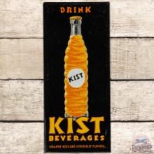 Drink Kist Beverages Embossed SST Sign w/ Bottle