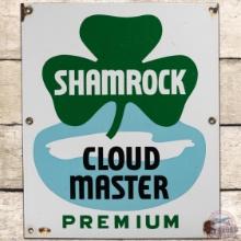 Shamrock Cloud Master Regular SSP Gas Pump Plate Sign