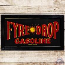 Fyre Drop Gasoline SSP Sign w/ Fire Ball