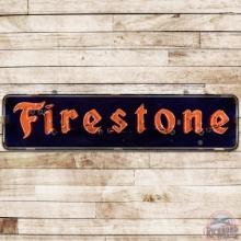 Firestone 8' Horizontal SS Porcelain Neon Sign