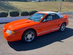 1996 FORD MUSTANG CONVERTIBLE GT