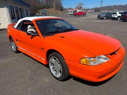 1996 FORD MUSTANG CONVERTIBLE GT