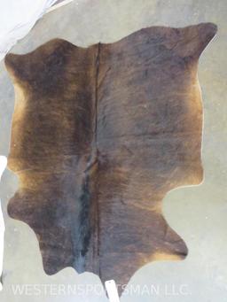 BRAND NEW BEAUTIFUL COWHIDE RUG 63"x59" TAXIDERMY